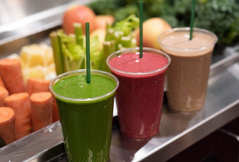 smoothies made fresh from the reFresh Bar at Dakotah! Sport and Fitness