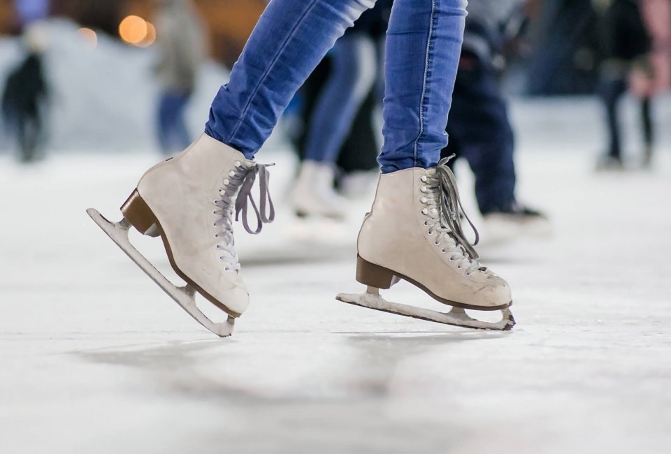 Skating during open skate