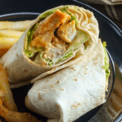 Feature image Buffalo Chicken wrap